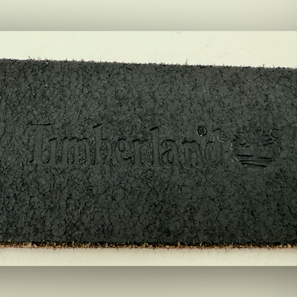 Timberland Black Leather‎ Casual Men’s Belt 44 - Picture 8 of 10